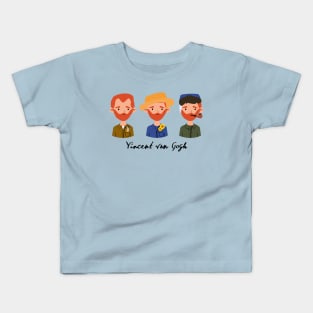 Van Gogh blue Kids T-Shirt